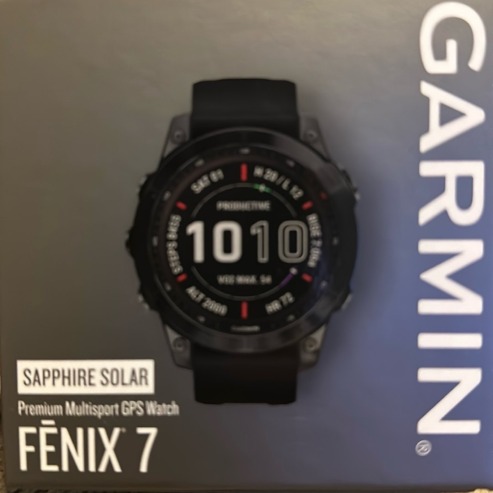 Garmin Fenix 7 sapphire solar